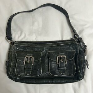 Dooney & Bourke black leather bag